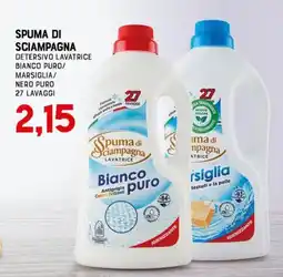 Gran Risparmio Spuma di sciampagna detergente lavatrice bianco puro offerta