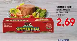 Gran Risparmio Simmenthal carne magra in gelatina offerta