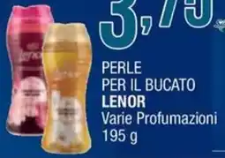 Sidis Perle per il bucato Lenor offerta