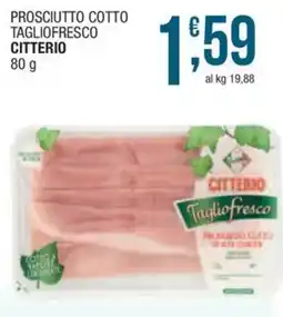 Sidis Prosciutto cotto taglio fresco Citterio offerta