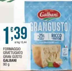 Sidis Formaggio grattugiato gran gusto galbani offerta
