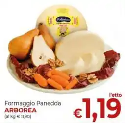 Supermercati Nonna Isa Formaggio Panedda Arborea offerta