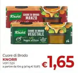 Supermercati Nonna Isa Cuore di Brodo Knorr offerta