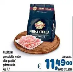 Del Prete Distribuzioni Negroni prosciutto cotto alta qualità primastella offerta