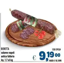 Del Prete Distribuzioni Beretta salame napoli antica fattoria offerta