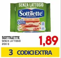 Gran Risparmio Sottilette senza lattosio offerta