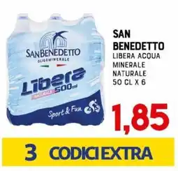 Gran Risparmio San Benedetto Libera acqua minerale naturale offerta