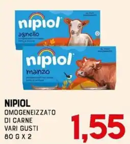 Gran Risparmio NipiOL omogeneizzato di carne offerta
