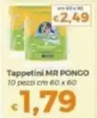 Tocal Tappetini MR PONCO offerta