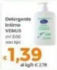 Tocal Detergente Intimo VENUS offerta