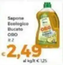 Tocal Sapone Ecologico Bucato ORO offerta