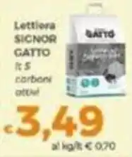 Tocal Lettiera Signor Gatto offerta