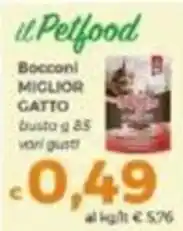 Tocal il Petfood Bocconi Miglior Gatto offerta