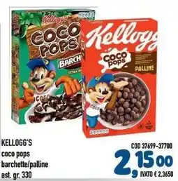 Del Prete Distribuzioni Kellogg's coco pops offerta