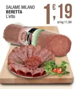 Sidis Salame milano Beretta offerta
