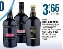 Sidis Vino Baglio Le Mole offerta