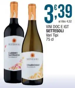 Sidis Vini Doc E Igt Settesoli offerta