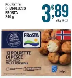 Sidis Polpette di merluzzo frosta offerta