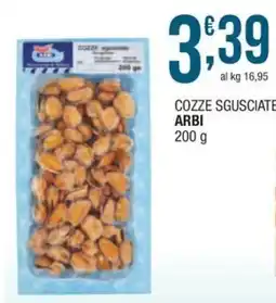 Sidis Cozze sgusciate Arbi offerta