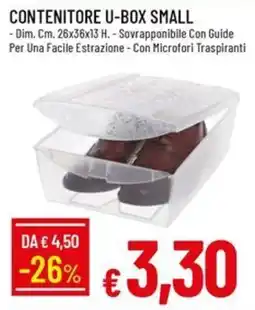 Galassia Contenitore u-box small offerta