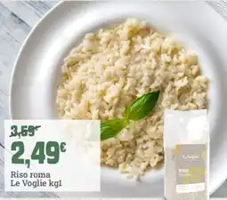 Banco Fresco Riso roma Le Voglie offerta