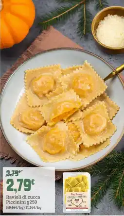 Banco Fresco Ravioli di zucca Piccinini offerta