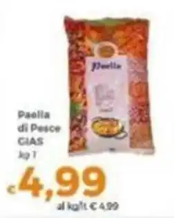 Tocal Paella di Pesce GIAS offerta