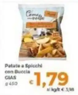 Tocal Patate a Spicchi con Buccia GIAS offerta