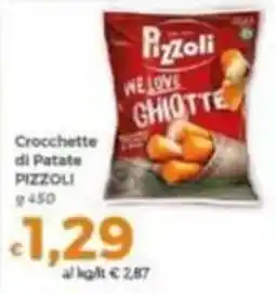 Tocal Crocchette di Patate Pizzoli offerta