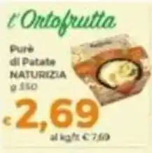 Tocal Purè di Patate Naturizia offerta