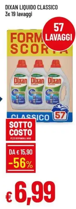 Galassia Dixan liquido classico offerta