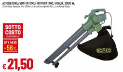 Galassia Aspiratore/soffiatore/trituratore foglie KOMBO offerta