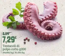 Banco Fresco Tentacoli di polpo cotto offerta