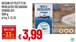Galassia Filetti di merluzzo selvaggio Ocean 47 offerta
