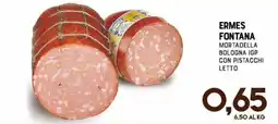 Gran Risparmio Ermes Fontana Mortadella Bologna IGP con pistacchi letto offerta