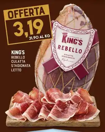 King's Rebello Culatta Stagionata Letto