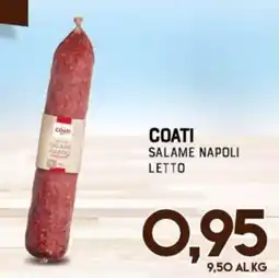 Gran Risparmio Coati salame napoli letto offerta