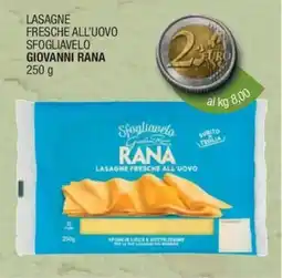 Sidis Lasagne fresche all'uovo Sfogliavelo Giovanni Rana offerta