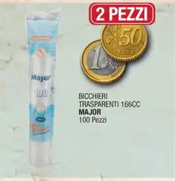 Sidis Bicchieri trasparenti major offerta