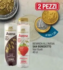 Sidis Bevanda all'avena San Benedetto offerta