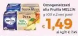 Tocal Omogeneizzati alla Frutta MELLIN offerta
