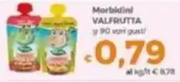 Tocal Morbidini Valfrutta offerta