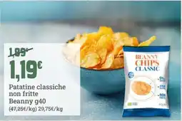 Banco Fresco Patatine classiche non fritte Beanny offerta