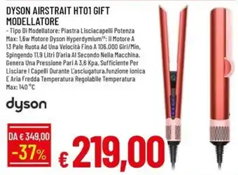 Dyson Airstrait HT01 Gift Modellatore