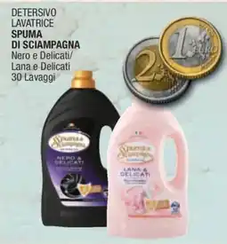 Sidis Detersivo lavatrice Spuma di Sciampagna Nero & Delicati offerta