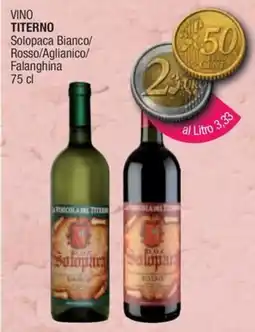 Sidis Vino Titerno Solopaca offerta