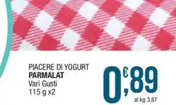 Sidis Piacere di yogurt Parmalat offerta