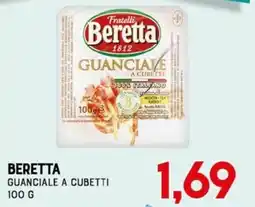 Gran Risparmio Beretta guanciale a cubetti offerta