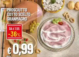 Galassia Prosciutto cotto scelto gran magro offerta