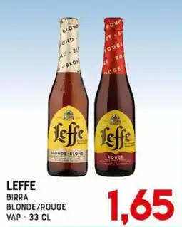 Gran Risparmio Leffe Birra Blonde/Rouge offerta